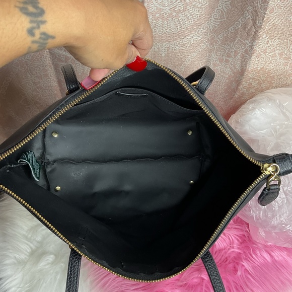 Lauren Ralph Lauren Chadwick Shopper in Black - Picture 5 of 6